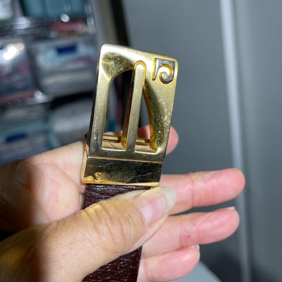 Vintage Pierre Cardin Belt Reversible - Picture 3 of 7